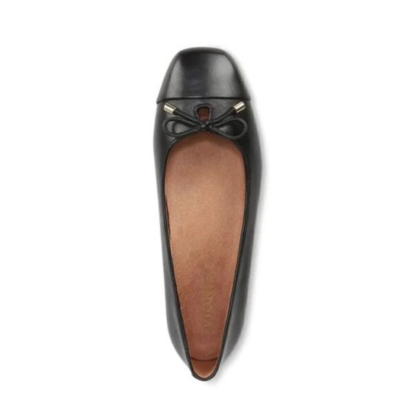 Vionic Klara Ballet Flat Black 7 Wide NWT IN BOX - Picture 3 of 13